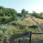 Nature trail ride in Fort Collins. Co