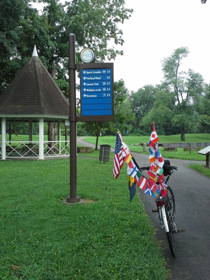 Bike in Louisville Kentucky Park