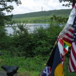 Bike at Mountain Lake in New Jersey