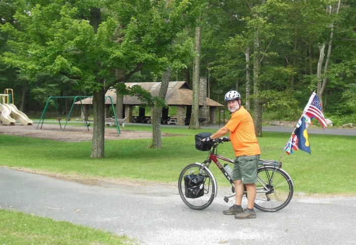 Bike at Point State Park New Jersey