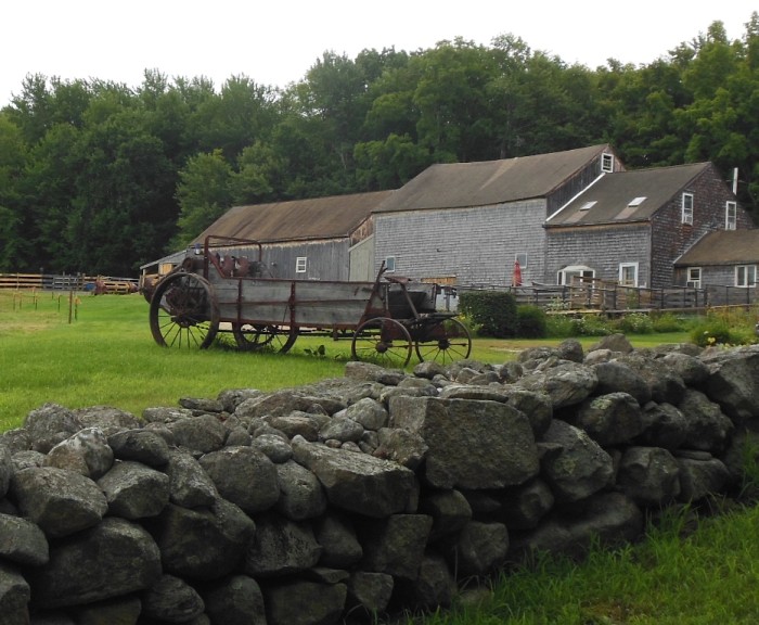 Farm equipment and NE house