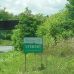 Vermont state sign