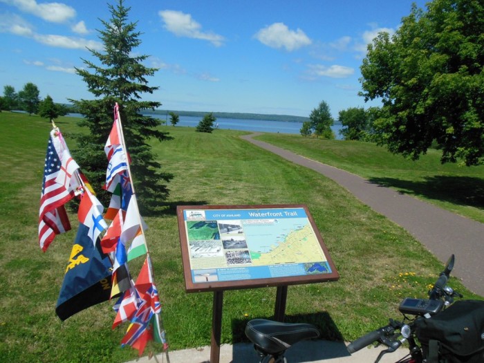 Lake superior in Wisconsin