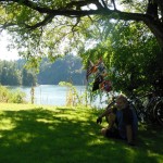 Resting by the river