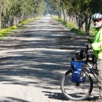 Bike on the Road Rio Guadalquivil