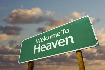 Welcome to Heaven sign